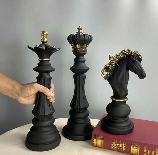 Large Chess Pieces, Modern Chess Set