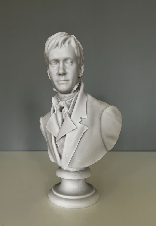 Mr. Darcy Bust Statue - Pride and Prejudice, 25 cm / 10"
