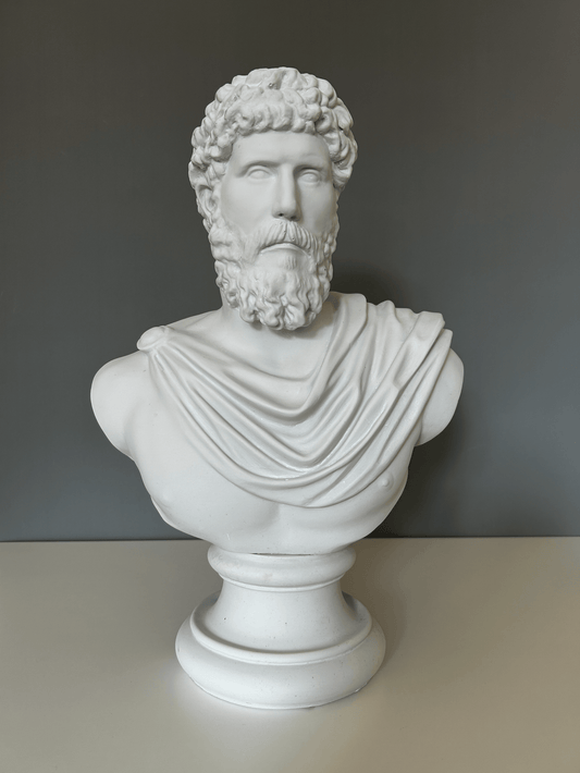 Marcus Aurelius Bust Statue, 45 cm / 18"