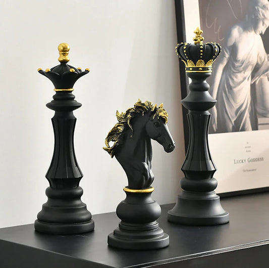 Large Chess Pieces, Modern Chess Set